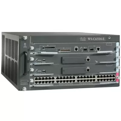 A6656)Cisco WS-C6500 Series(WS-C6504-E) V04 本体 -